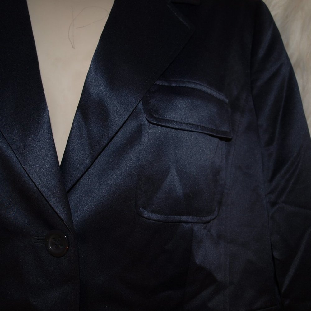 Dark Blue SUIT JACKET BY AXCESS SIZE 14 USED ONCE